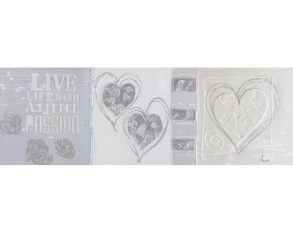 Obraz na zeď Srdíčka, ručně malovaný