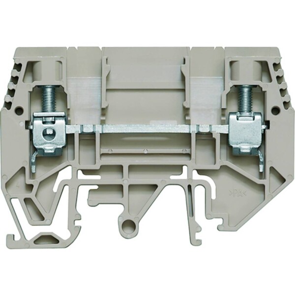 Weidmüller 1934830000 zkušební oddělovací řadová svorka šroubovací Tmavě béžová 50 ks