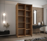 Police pro šatní skříně LUX Barva korpusu: Bílá, Počet: 1x police