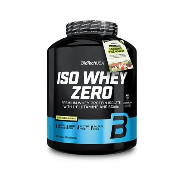 BioTech Iso Whey Zero 1816 g banana (18886)