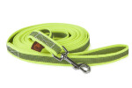 Firedog pogumované vodítko, šíře 20 mm, neonově žluté Šířka/délka: 20 mm x 2,0m