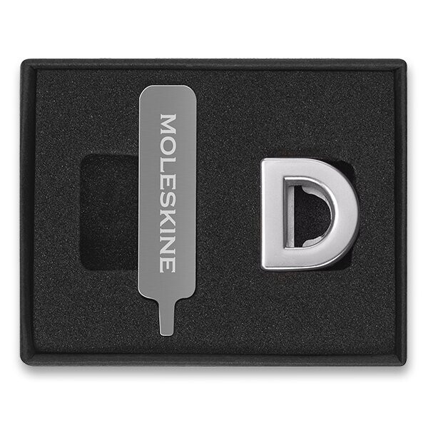 Ozdoba na zápisník Moleskine, písmena abecedy - písmeno D