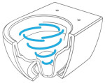 CERSANIT - C204 AQUA 50 MECH QF WHB CITY PRO OVAL DUR SC EO S701-888