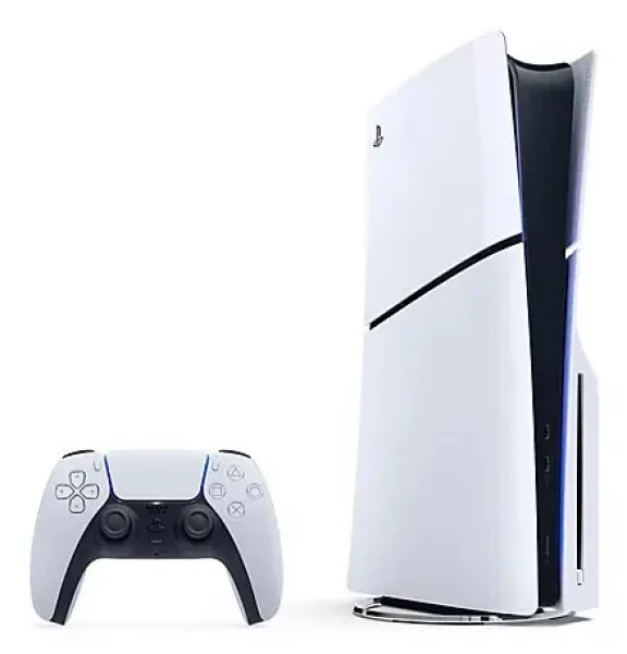 Sony PlayStation 5 E-Chassis Slim bílá / Herní konzole / Disc Edition / 1TB SSD / 4K 120Hz / Wi-Fi 6 (9021247)