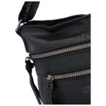 Moderní dámská koženková crossbody Anup, černá