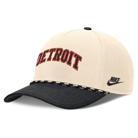 Nike Pánská kšiltovka Detroit Tigers MLB Cooperstown Rise Adjustable Natural Velikost: L/XL