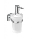 KLUDI - Vela S Dávkovač mýdla s držákem, sklo/chrom 2597605
