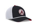 Nike Pánská kšiltovka Atlanta Braves MLB Primetime Dri-Fit Rise Structured 5 Panel Trucker Cap Velikost: S/M