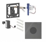 GEBERIT - Elektronické ovládání splachování pisoárů typ 40, bateriové napájení, Bluetooth, sklo/lávová 116.034.JK.1
