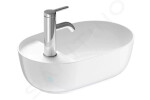 DURAVIT - Luv Umývátko na desku, 420x270 mm, bez přepadu, s otvorem pro baterii, WonderGliss, bílá 03814200001