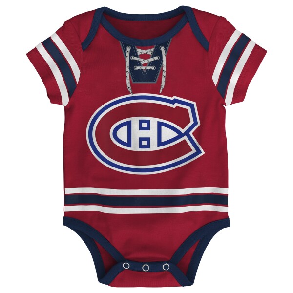 Outerstuff Dětské body Montreal Canadiens NHL Hockey Pro Creeper – Blank Velikost: 18 měsíců