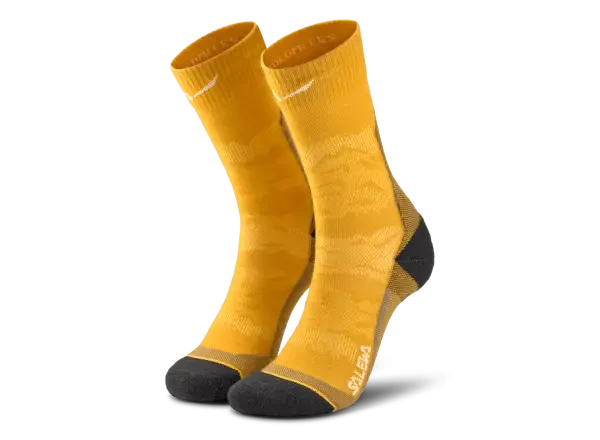 Salewa Ortles Merino Crew pánské ponožky Gold vrl. 45-47