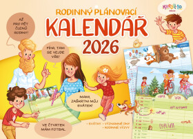 Rodinný plánovací kalendář 2026 - Filip Škoda