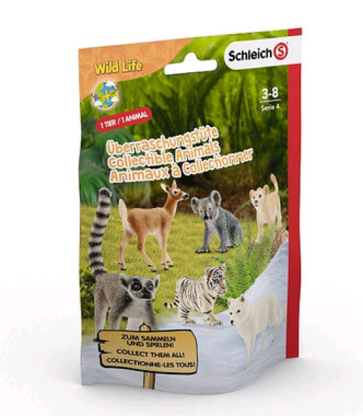 Schleich Sáček s překvapením africká zvířátka XS 1 ks