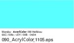 Marabu Acryl Color akrylová barva - světle modrá 100 ml