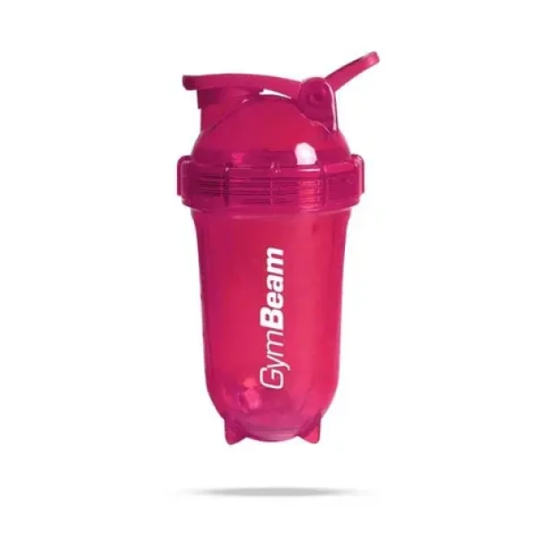 Šejkr Tritan Clear Pink 500 ml - GymBeam (růžová) (90499-1-single_variant)