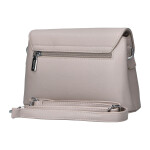 Stylová dámská koženková kabelka Ethel, šedá