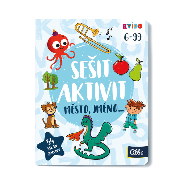 Sešit plný aktivit: Město, jméno - Kvído - Albi