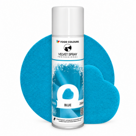 Sametový sprej Food Colours Blue (250 ml)