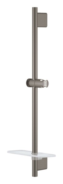 GROHE - Rainshower SmartActive Sprchová tyč s poličkou, 60 cm, kartáčovaný Hard Graphite 26602AL0