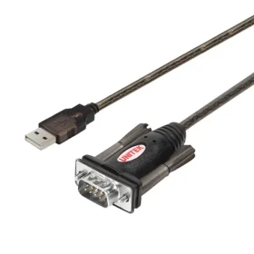 Unitek Y-105 černá / Redukce USB-A (M) - RS-232 DB-9 (M) / 1,5 m (Y-105)