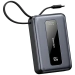 USAMS CD243 tarnish / Powerbanka / 20000 mAh / 65W / PD3.0 / QC3.0 (20KCD24301)