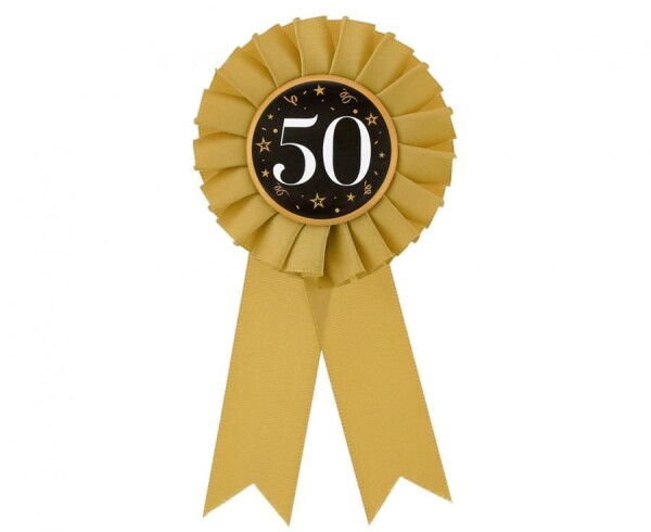 Tarra Narozeninová brož - Happy Birtday - 50 let