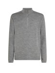 ICEBREAKER Mens Icebreaker Anniversary Original LS Half Zip, Metro Hthr (vzorek) velikost: M