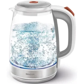 SENCOR SWK 20A80GY bílá / Rychlovarná konvice / 2200W / 2L (8590669339709)