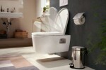 HANSGROHE - EluPura S Original Závěsné WC se sedátkem SoftClose, Rimless, bílá 62050450