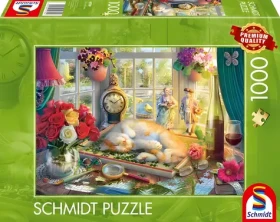 SCHMIDT Puzzle Skládání s kočkou
