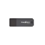 Nedis Flash disk 128 GB / Flash disk / USB-A / čtení 80 MB/s / zápis 10 MB/s (FDRIU3128BK)