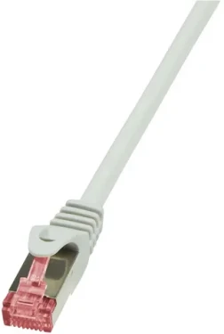 LogiLink CAT6 šedá / Patch kabel / S/FTP / RJ-45 / 0,25 m / AWG 27/7 LSZH (CQ2012S)