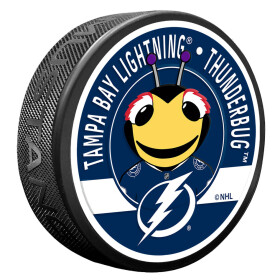 Mustang Puk Tampa Bay Lightning NHL Thunderbug Mascot Textured Puck