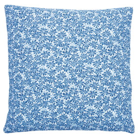 GREEN GATE Prošívaný povlak na polštář Linea Blue 50 x 50 cm, modrá barva, textil