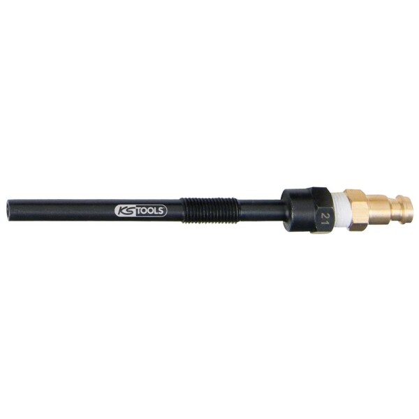 KS Tools 150.3681 Adaptér žhavicích svíček, M8x1,0 s vnějším závitem, délka 120 mm
