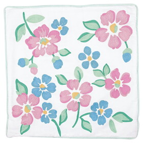 GREEN GATE Bavlněný povlak na polštář Athea White Embroidery 50 x 50 cm, růžová barva, textil