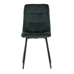 Jídelní židle, zelená, sametová látka, CT-281 GRN4