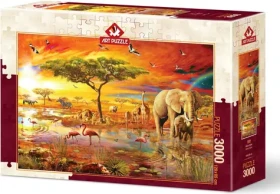 ART PUZZLE 5529 Puzzle Safari v Africe