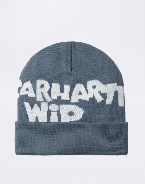 Carhartt WIP Cut Out Beanie Icesheet/White