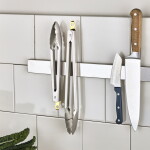 Nicolas Vahé Ocelové kuchyňské kleště Silver – set 2 ks, stříbrná barva, kov