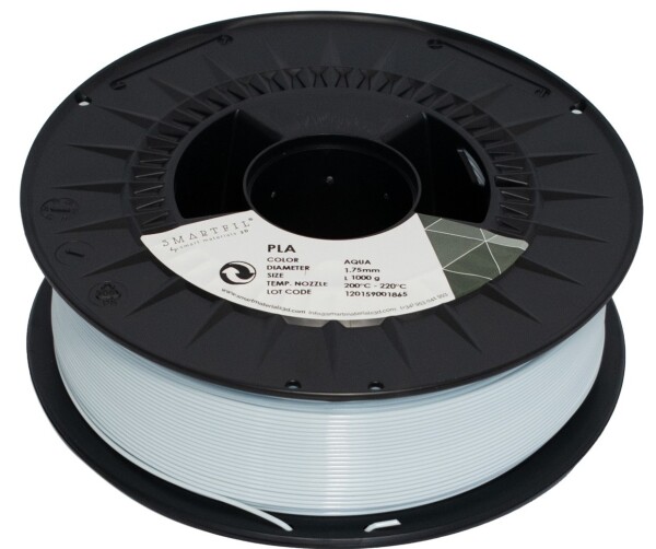 PLA filament modrý AQUA 1,75 mm Smartfil 1 kg