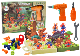 Mamido Montážní dinosauři DIY s vrtačkou