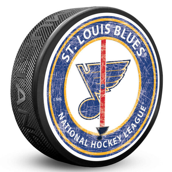 Mustang Puk St. Louis Blues NHL Center Ice
