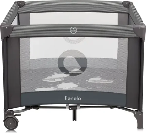 LIONELO Dětská ohrádka Bonnie Grey Scandi (LO-BONNIE GREY SCANDI)