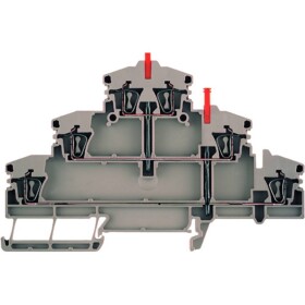 Weidmüller 1782320000 vícepatrová svorka pružinová svorka Tmavě béžová 25 ks