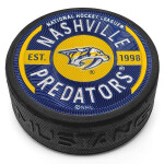 Mustang Puk Nashville Predators NHL Gear Puck Design Trimflexx