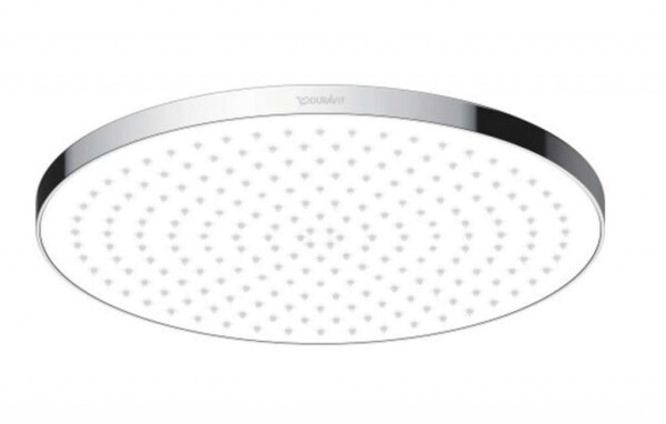 DURAVIT - Sprchy Hlavová sprcha, průměr 23 cm, bílá/chrom UV0662017010