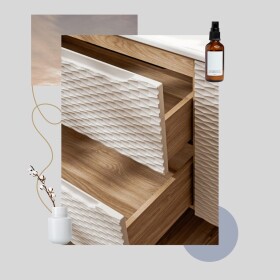 COMAD - Skříňka pod umyvadlo 80cm 2 zásuvky 5907611664568