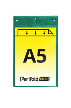 Djois identifikační kapsa A5, zelená, 10 ks